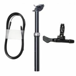 KS KIND SHOCK DROPZONE REMOTE 75 Mm 30.9/300 Mm Remote Dropper Seatpost + SOUTHPAW Remote Aluminium