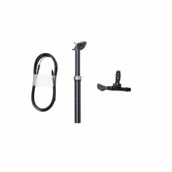 KS KIND SHOCK DROPZONE REMOTE 100 Mm 30.9/350 Mm Remote Dropper Seatpost + SOUTHPAW Remote Aluminium