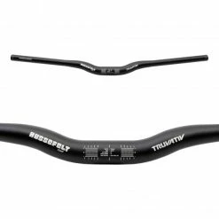 TRUVATIV HSSEFELT COMP Riser Handlebar 20 Mm Rise 31.8/700 Mm Black