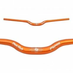 FUNN FLAT OUT Riser Handlebar 30 Mm Rise 31.8/750 Mm Orange